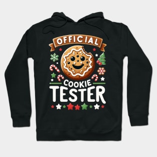 Official Cookie Tester Vintage Christmas Baking Hoodie